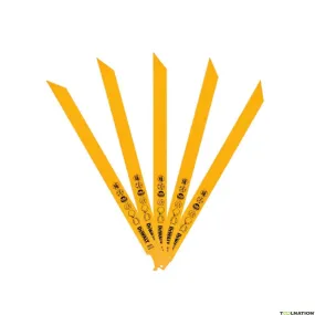 DeWalt Accessori DT2350-QZ BI-Metal 305 x 3,6 - 5,1 mm Lame per sega circolare 5 pezzi