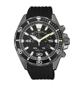 OROLOGIO UOMO CITIZEN AT2437-13E MARINE CHRONO NERO