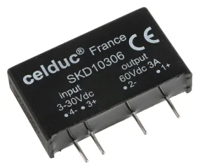 Relè a stato solido SKD10306, Montaggio su circuito stampato, 3 A, 60 V c.c., c.c. SK SK