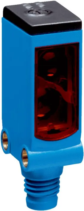 Sensore fotoelettrico Rettangolare SICK, a soppressione di sfondo, rilevamento 4 mm → 180 mm, uscita PNP